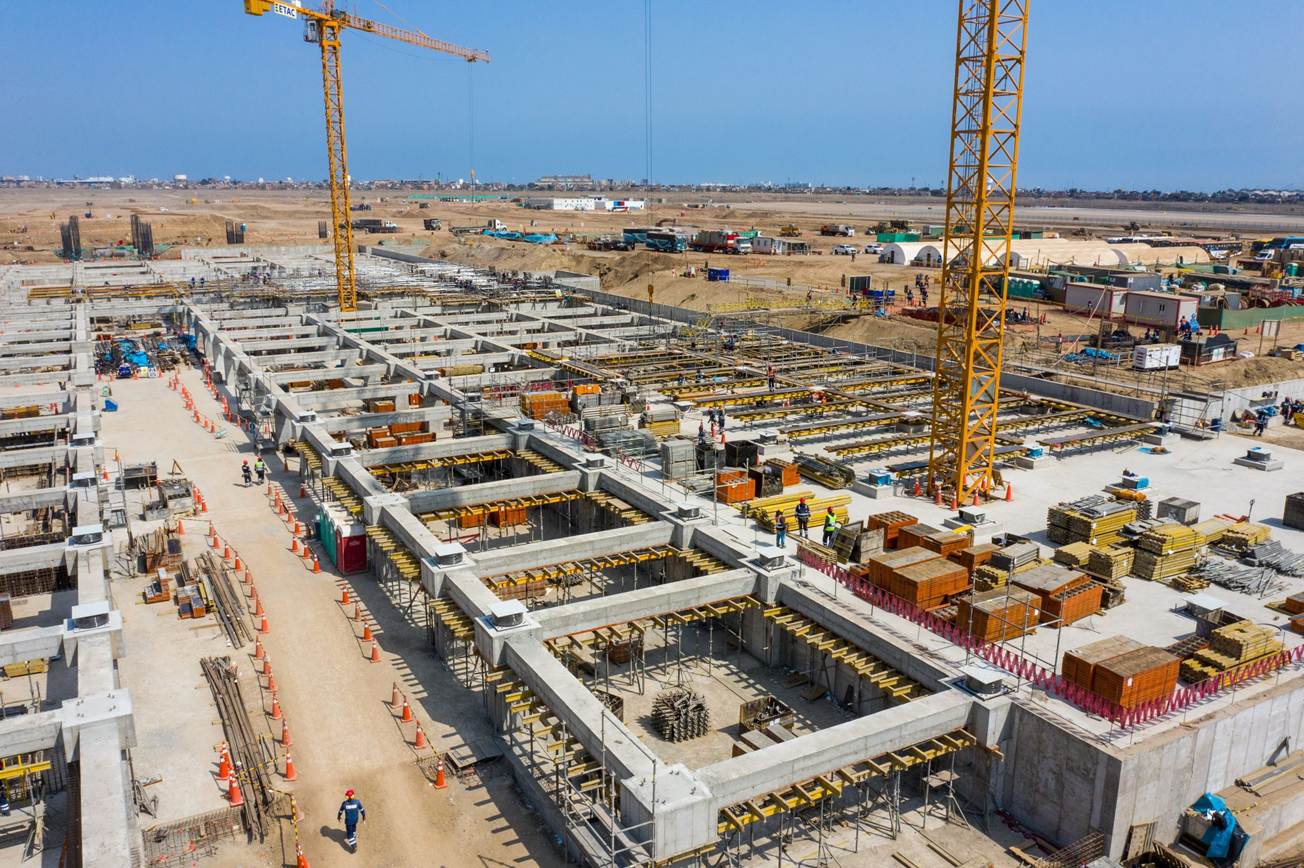 Nuevo terminal nico de pasajeros del aeropuerto Jorge Chvez contar con  aisladores ssmicos  Nuevo Jorge Chvez